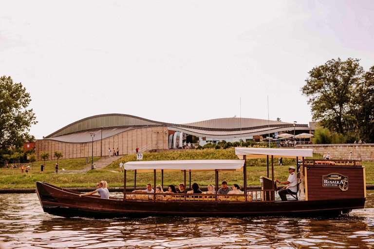 Krakow: Vistula Night Cruise by Gondola w/ Audio Commentary