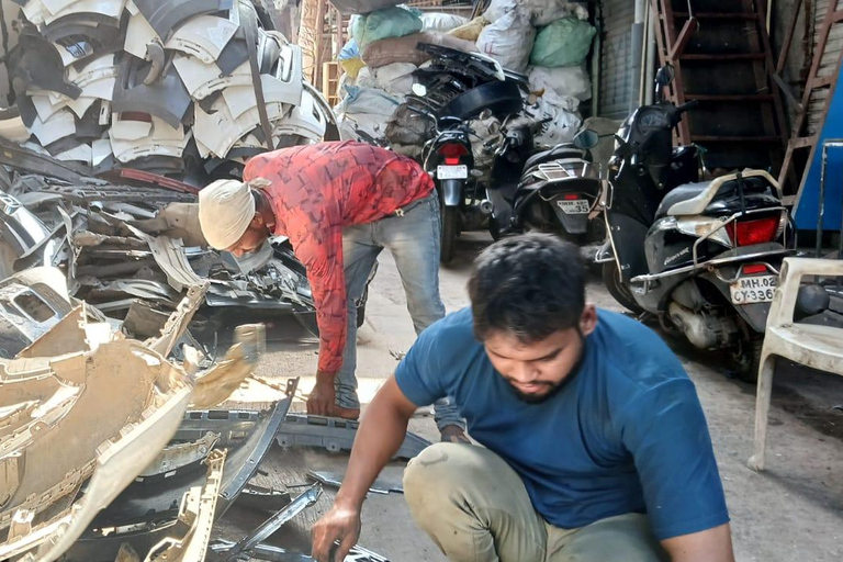 Mumbai: Dharavi Slum Tour met lokale gidsPrivé: Wandeling in de sloppenwijk van Dharavi met lokale gids