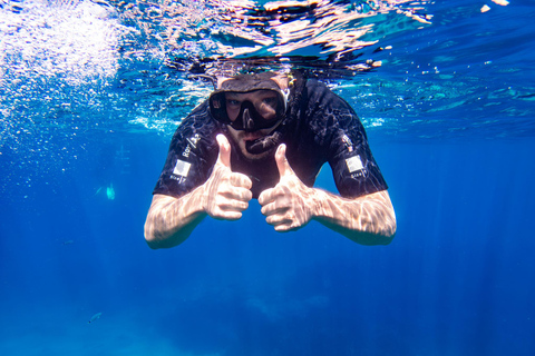 Mallorca: snorkeltour met gids vanaf een boot in een verborgen baai
