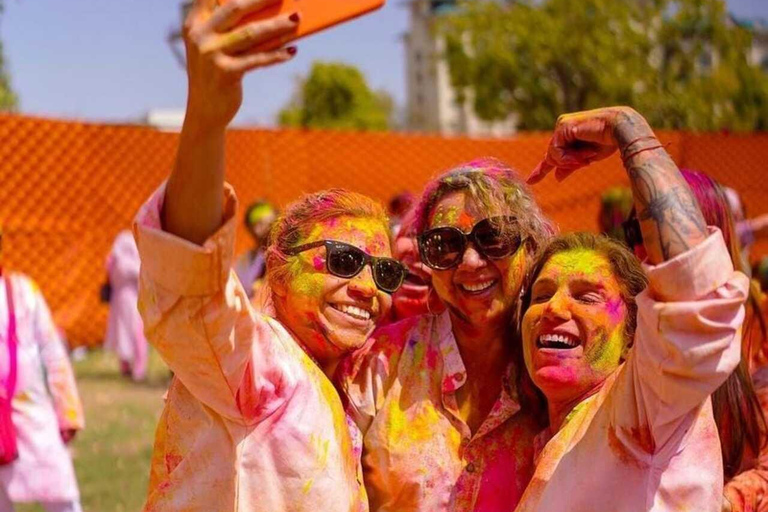 Jaipur: Holi Festival Celebration with Folk Music and Snack