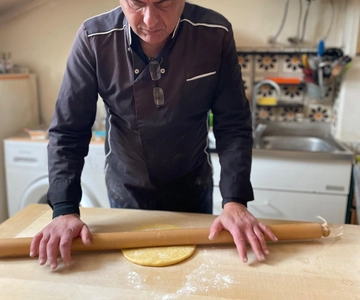 Funny cooking class with chef Antonino