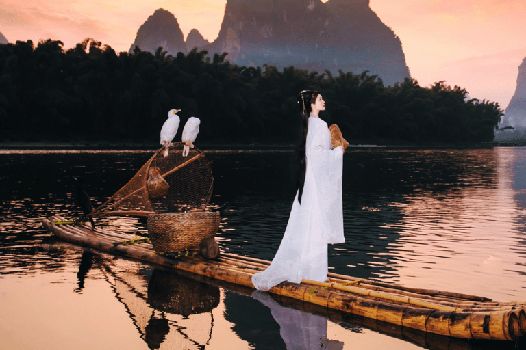 Yangshuo: Sessão fotográfica de viagem personalizadaPacote para casal ou família