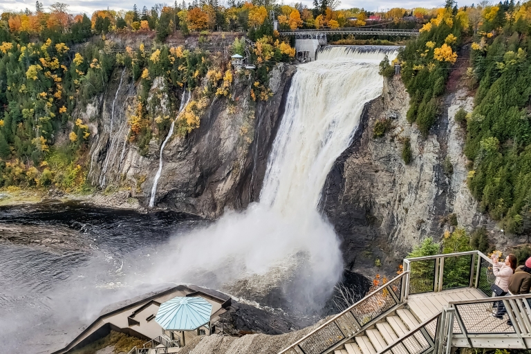 Quebec City: Montmorency Falls z przejażdżką kolejką linowąMontmorency Falls z powrotną kolejką linową