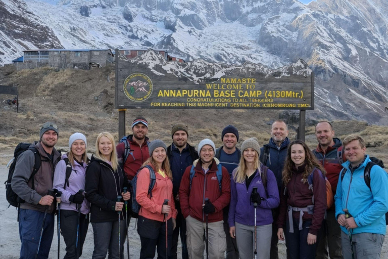 Kathmandu: 12-Day Annapurna Base Camp Trek with Guide