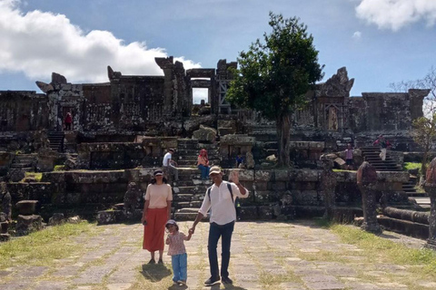 Excursão particular de 1 dia a Preah Vihear, Koh Ker e Beng MealeaSedã particular