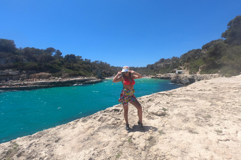 Cala Llombards o Cala Santany &amp; Es Pontas Schnorcheln und SUP