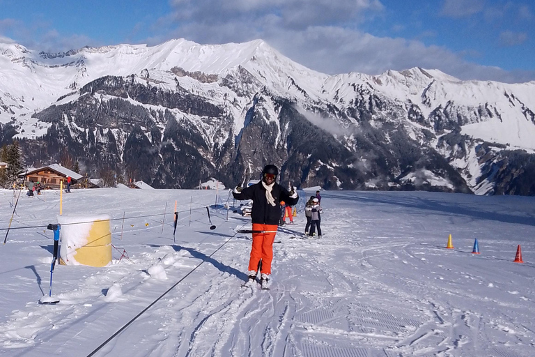Interlaken: All-inclusive-Skierlebnis für AnfängerInterlaken: All-inclusive-Skierlebnis für Anfänger mit Privatlehrer