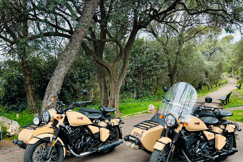 Private Experience & Champagne in a Sidecar from Nice to Monaco Sidecar ride & champagne along the French Riviera (Nice - Monaco)