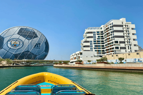 Abu Dhabi: Guided Speedboat Sightseeing Tour Guided Speedboat Tour from Yas Bay