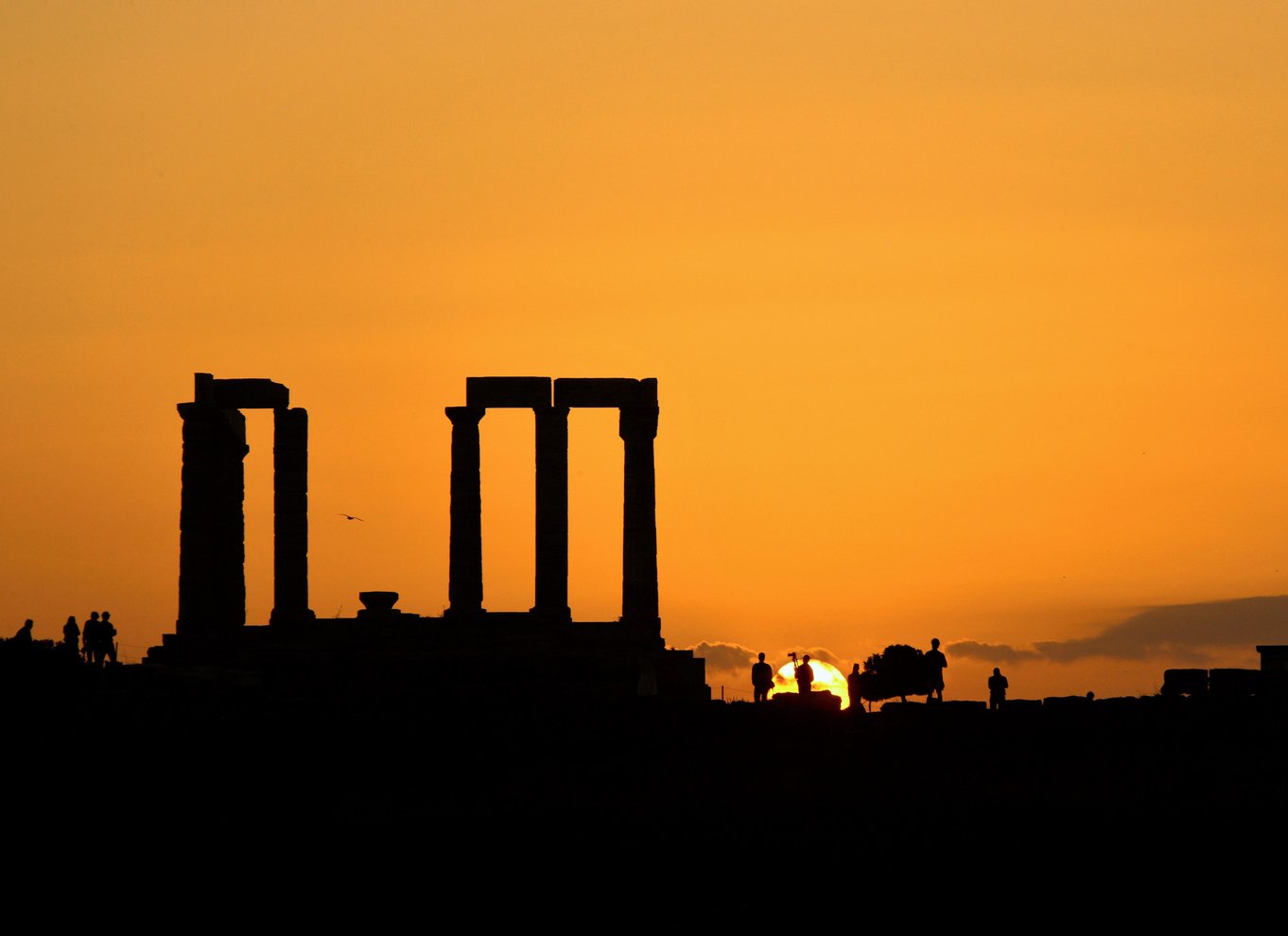 Athens riviera: Dagstur til Poseidon-templet og Vouliagmeni-søen