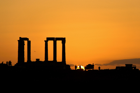 Riviera de Atenas: Visita de um dia ao Templo de Poseidon e ao Lago Vouliagmeni