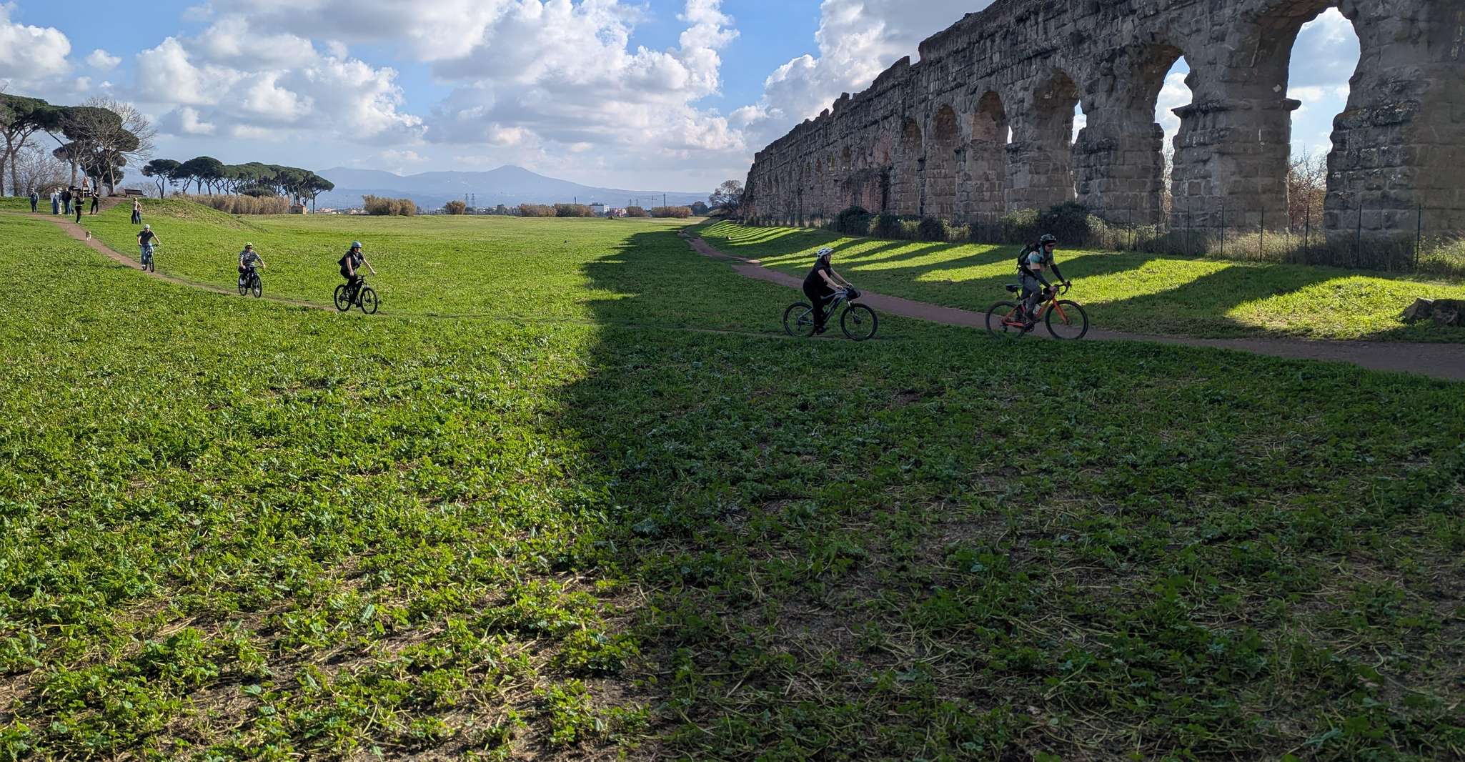 Rome: Appian Way, Catacombs & Aqueducts by eBike + Transfer