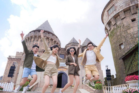 From Da Nang/Hoi An: Golden Bridge Ba Na Hills 1 day