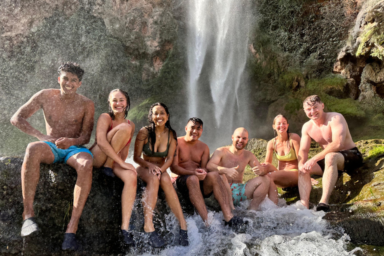 Valencia: Epic Montanejos Hiking, Swim & Waterfall Tour Summer 26: self-guided hiking and thermal springs