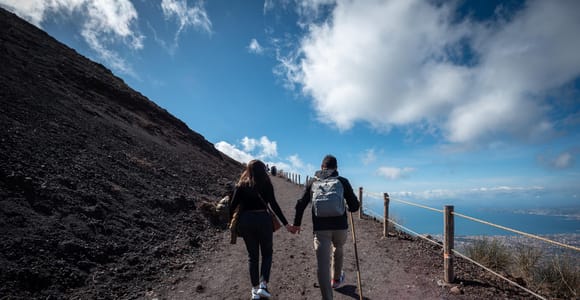 Von Sorrento aus: Pompeji und der Vesuv Geführte Tour mit Mittagessen