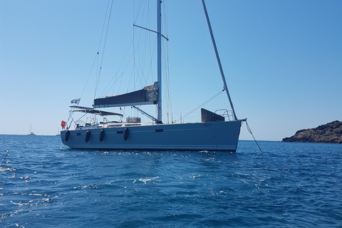 Heraklion: Dia Island seglingstur på morgonen med snorkling