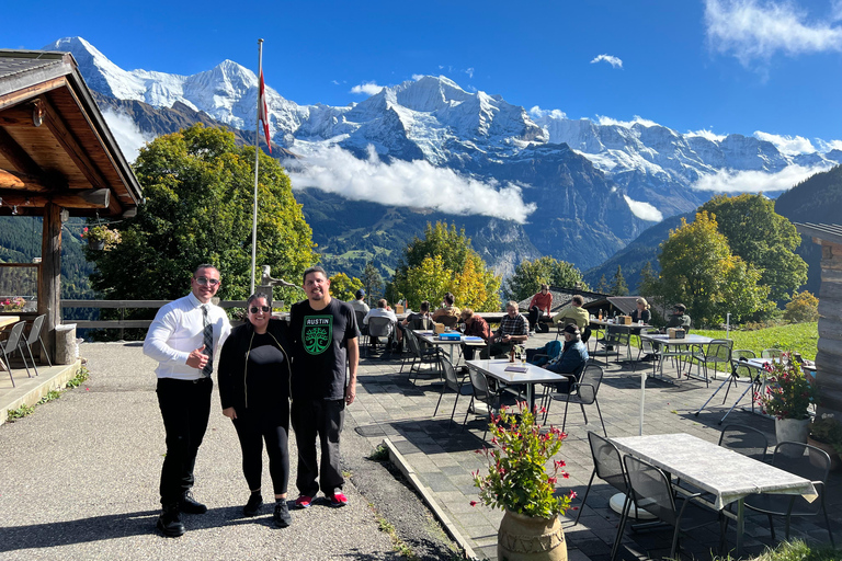 O melhor da Suíça Viagem de 1 dia a Bernese Oberland com teleférico