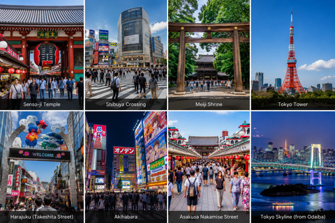 Tokyo: Private City Tour with Local Guide