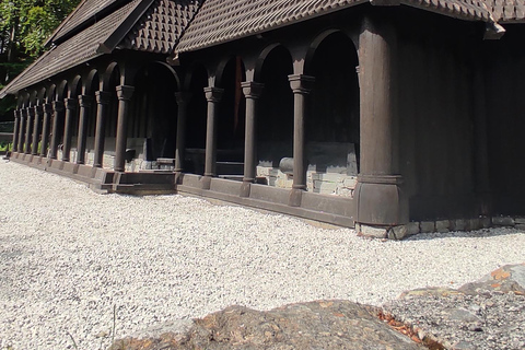 Bergen : Visite guidée en voiture avec le musée de la vieille ville de Bergen et Fantoft ...