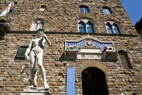 Florence: Wandeltocht, Galleria dell'Accademia en Galleria degli UffiziTour in het Italiaans