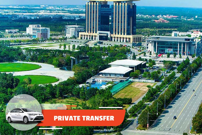 Privé transfer: HCM luchthaven/centrum - (Ben Cat, Tan Uyen)Privé transfer: HCM Centrum van/naar (Ben Cat, Tan Uyen)
