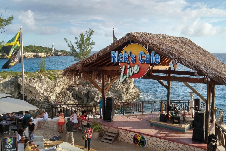 Rick’s Cafe and Barney's Hummingbird Garden Tour From Montego Bay