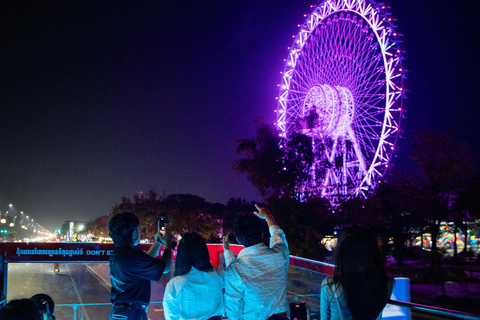 Tour della città e al tramonto con Big Bus AngkorTour della città al tramonto con Big Bus Angkor