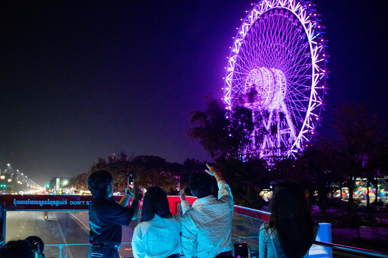Tour della città e al tramonto con Big Bus AngkorTour della città al tramonto con Big Bus Angkor