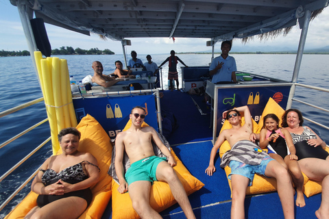 Gili Islands: 3 Island BBQ Sunset Cruise with Snorkeling