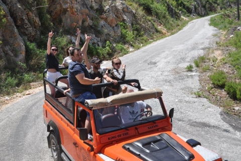 Antalya : Journée complète de safari en jeep avec déjeuner