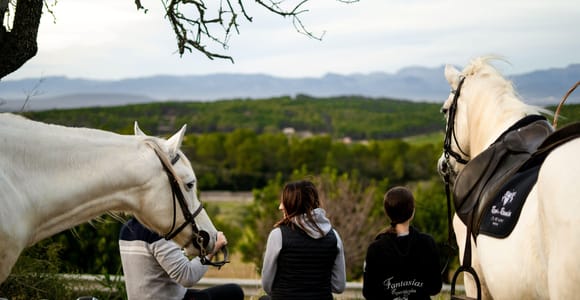 Mallorca: Ausritt bei Sonnenuntergang mit Getränken
