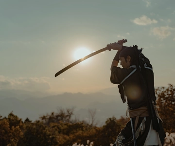 Monte Fuji: Espadachim Samurai e Meditação Sonora