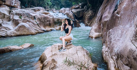 One Day Explore Ba Ho Waterfalls - Paradise Beach