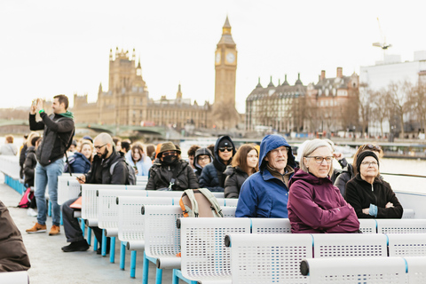 London: Tootbus Must-See Hop-On Hop-Off Bus Tour with Cruise72-Hour Ticket