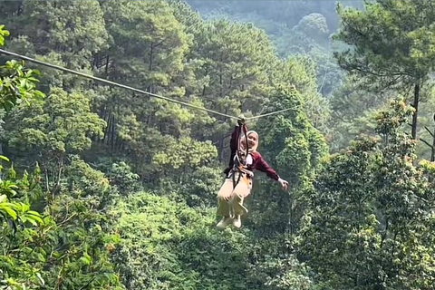 Jakarta/Bogor: Zipline Adventure, ATV, Waterfall & Transfer