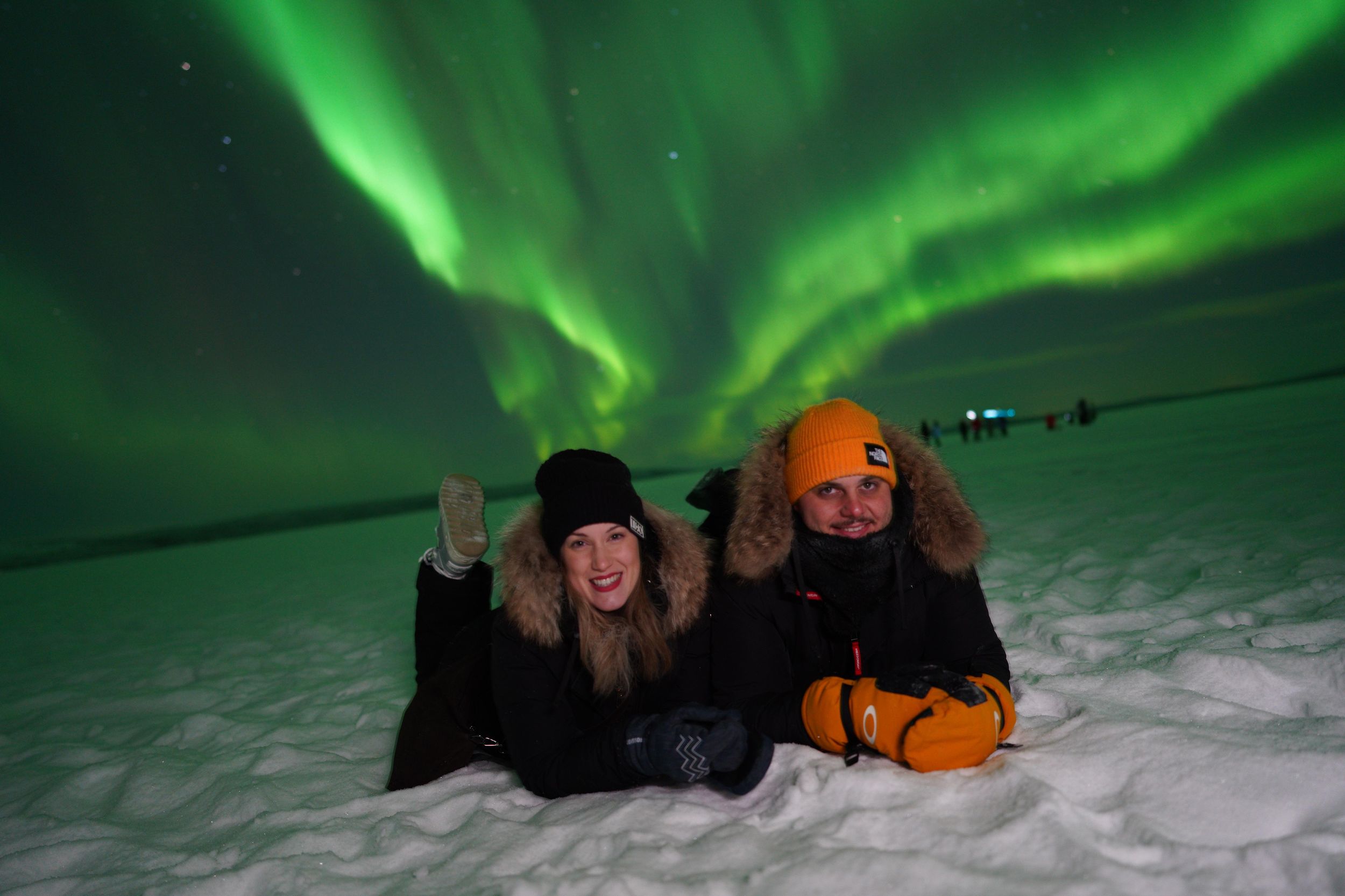 Rovaniemi: Privater Roadtrip mit garantierter Nordlichtjagd