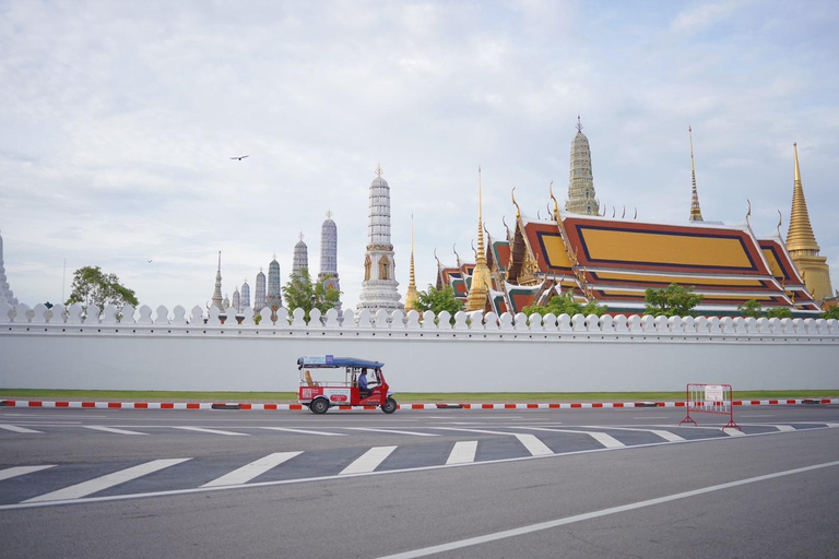 Visite autoguidée en tuk tuk électrique privé de temples emblématiques