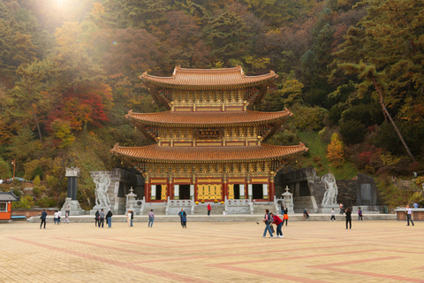 Danyang Tour:Guinsa Temple & Bobaljae & Ondal Park and Cave Depart From Hongik Univ. Station Exit 4