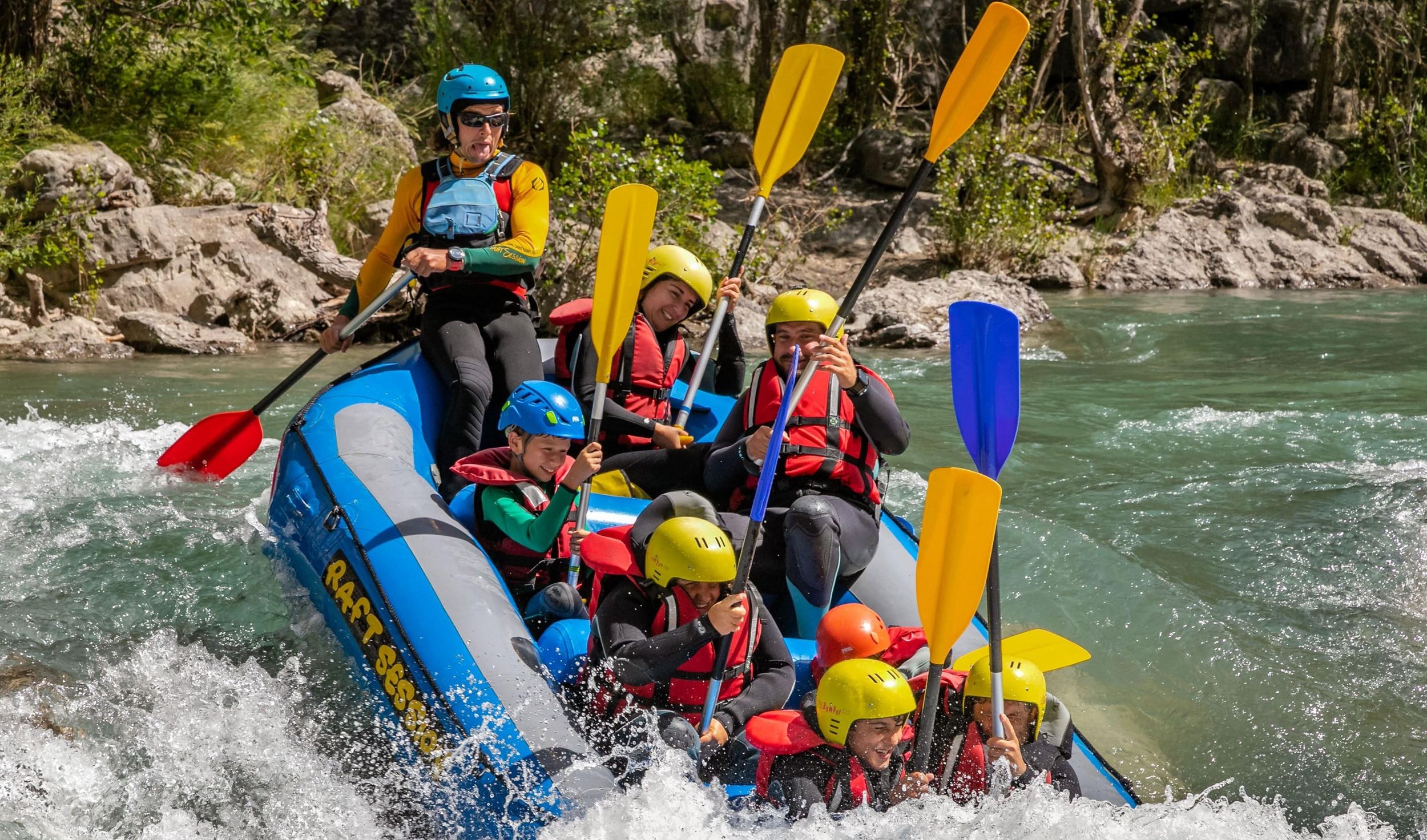 Castellane: Rafting-Tour in der Verdonschlucht