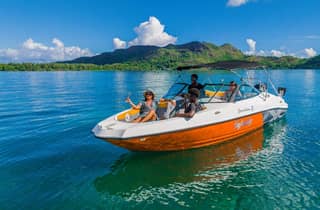 Praslin: Curieuse & St-Pierre Bootsabenteuer mit Schnorcheln