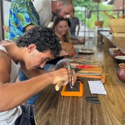 Bali: Ubud Silver Jewelry Making Class with Pool Access