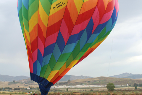 Hot Air Balloon Flight at the Foot of Mt. Etna Ticket for a hot air balloon flight at the foot of Mt. Etna (Mon–Thu)
