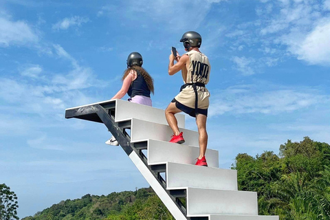 Desde Phuket: Rutas panorámicas en quad con vistas a Karon y Patong1,5 horas en coche