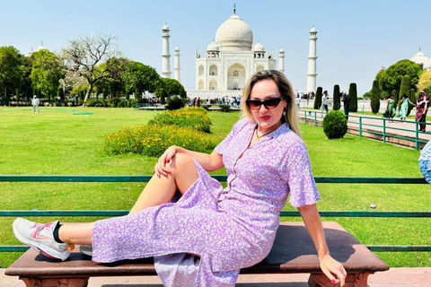 From Delhi: Golden Triangle Private 4 Day Luxury Tour by Car Tour without Hotel Accommodation