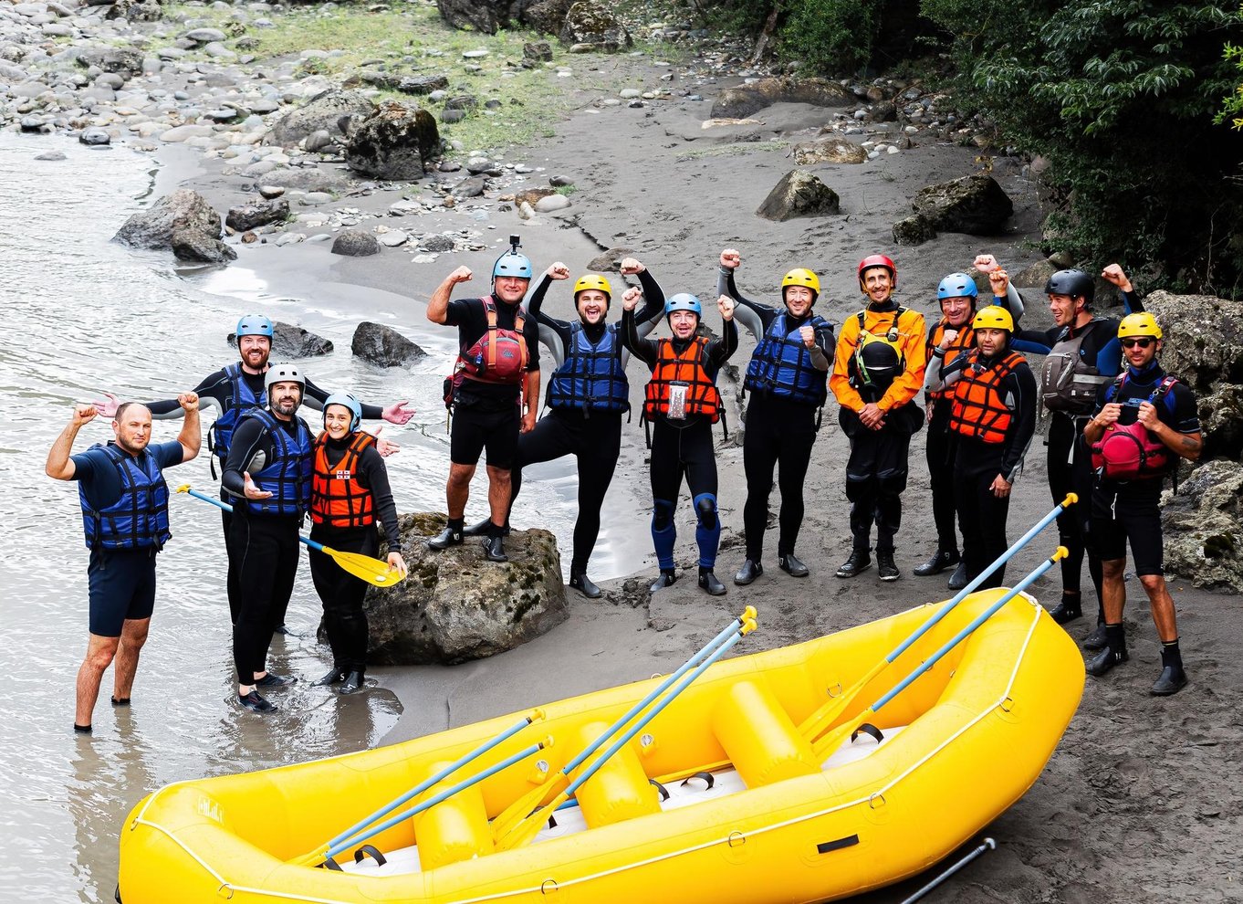 Kutaisi: Rafting på Rioni-floden med transport