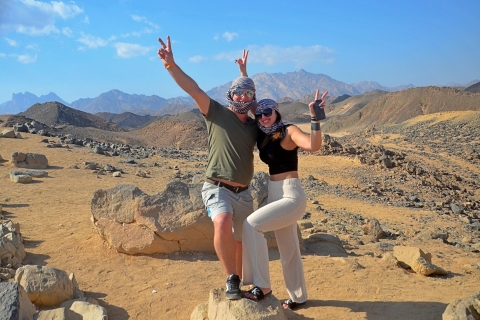 Hurghada: Safari Jeep, przejażdżka na wielbłądzie i kolacja BBQ
