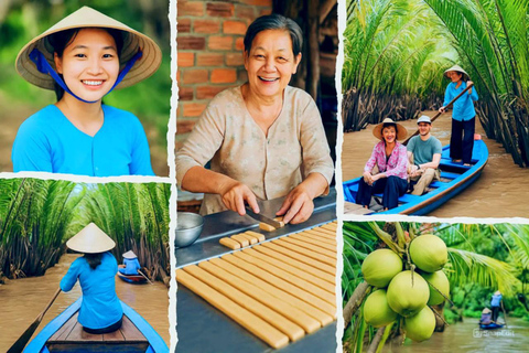 From Ho Chi Minh: Cu Chi Tunnels & Mekong Delta-A 1 Day Trip Mekong Delta (Group Tour)