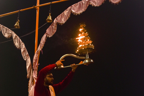 Varanasi: Crociera all&#039;alba sul fiume Gange e tour di Sarnath