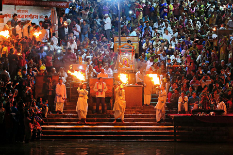 De Varanasi: Varanasi e Sarnath Dia inteiro com guia particularSomente acompanhante profissional de turismo