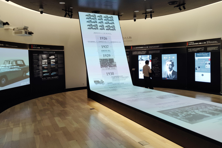 Toyota Automobile Museum & Historic Cars in Motion Departure from Nagoya Station